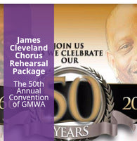 James Cleveland Chorus Rehearsal 6 CDs Package