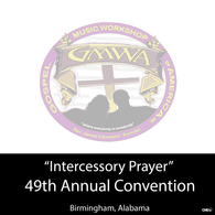 GMWA 2016 DVD "Intercessory Prayer"