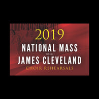 DIGITAL CARD National Mass and James Cleveland Choir Rehearsals
