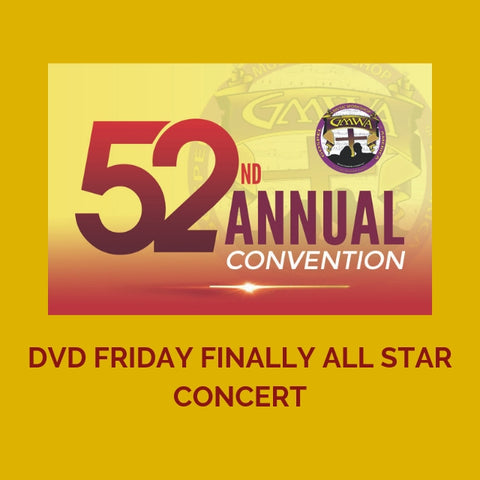DVD FRIDAY FINALE ALL STAR CONCERT GMWA 2019