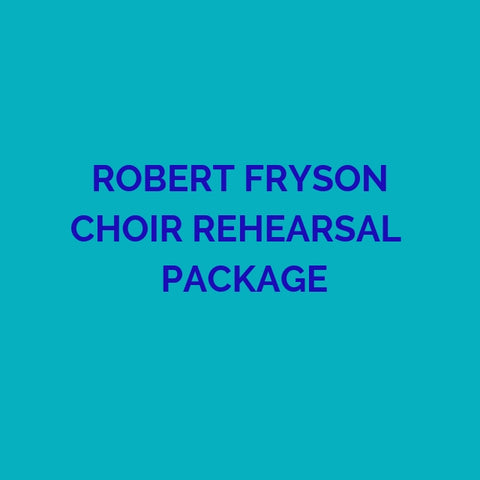 CD PACKAGE ROBERT FRYSON REHEARSALS 2019 GMWA