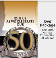 2017 GMWA 50th DVD Package