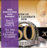 Monday 50th Anniversary Gala Banquet Rev. E Dewey Smith - DVD