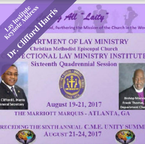 Dr. Clifford L. Harris Keynote Address CD