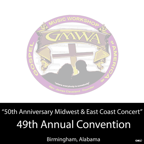 GMWA 2016 CD "50th Anniversary Midwest & East Coast Concert"