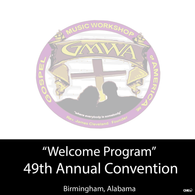 GMWA 2016 "Welcome Program/ Come As You Are Musical"